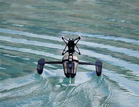 hydrofoil drone  parrot designed  glide  water review