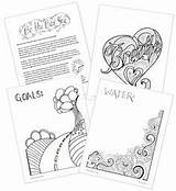 Coloring Journal Adult Pages Bell Well Doodle Doodles Joy Artwork Creative Painting Books Projects sketch template