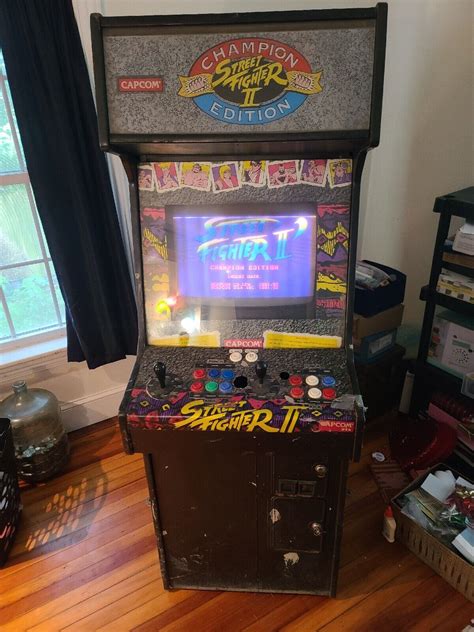 street fighter  champion edition arcade machine full retro classic