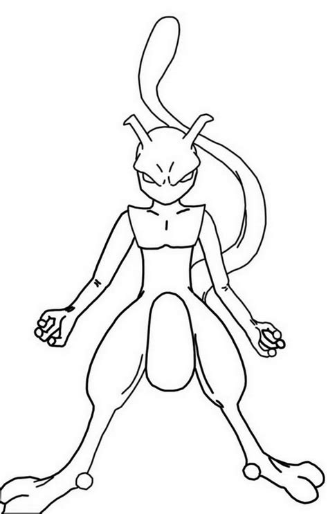 ideas  coloring mewtwo coloring page cute