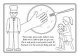 Cake Pat Colouring Pages Preview sketch template