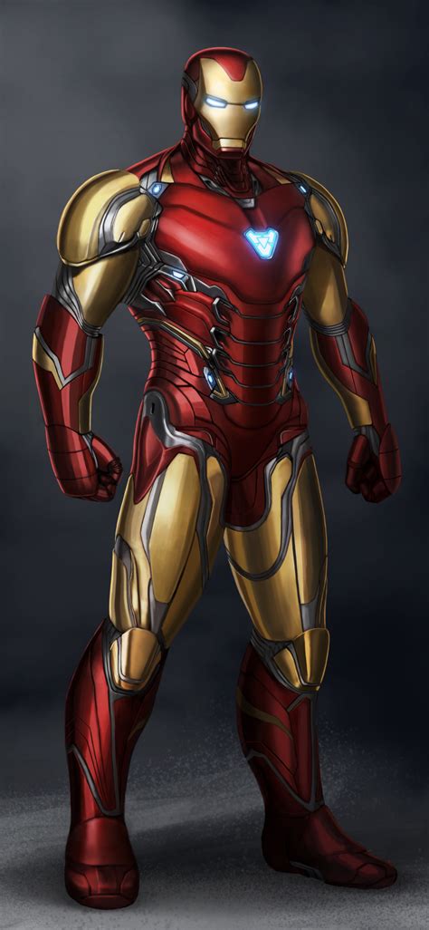 resolution ironman avengers endgame suit mark  iphone xs