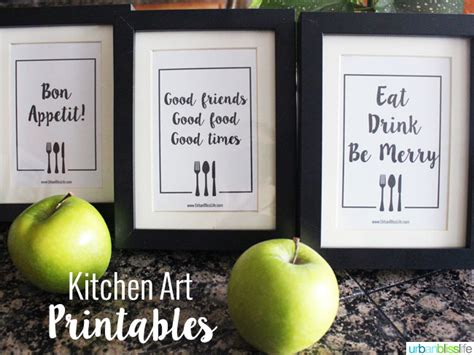 kitchen printables todays creative life