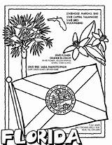 Florida State Pages Coloring Crayola Flag Symbols Print Colorado States Color Flower History Printable Sheets Printables America Seal Getcolorings Orange sketch template