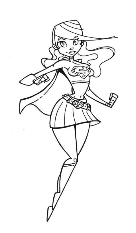 superwoman coloring pages coloring home