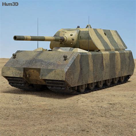 panzer viii maus  model military  humd