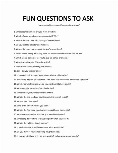 90 fun questions to ask spark engaging conversations