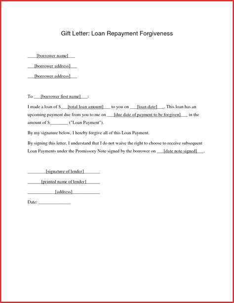 loan repayment letter template collection letter template collection
