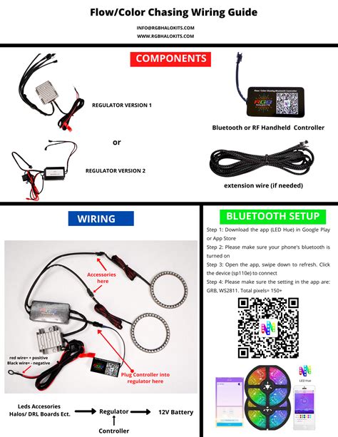 wiring guide rgb halo kits