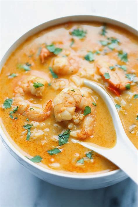easy shrimp soup cooking time