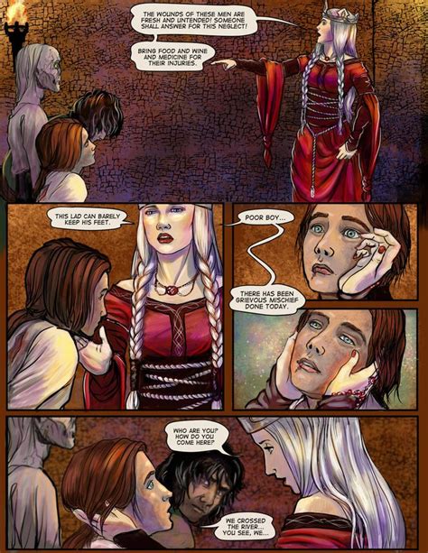 page sixteen by saeriellyn on deviantart chronicles of prydain graphic novel prydain art art