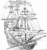 Ship Amerigo Vespucci Nautical Terms Getdrawings Drawing Saxon Anglo Origins sketch template