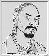 Coloring Rap Pages Snoop Dogg Book Marley Bob Bun Rapper Color People Activity Drawing Drawings Adult Sheets Tupac Hip Hop sketch template