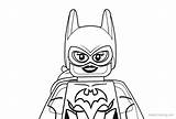 Coloring Lego Pages Batgirl Dc Superhero Printable Kids Adults sketch template