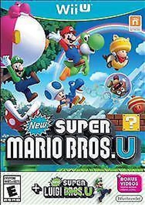 New Super Mario Bros U New Super Luigi Wii U Game For Sale