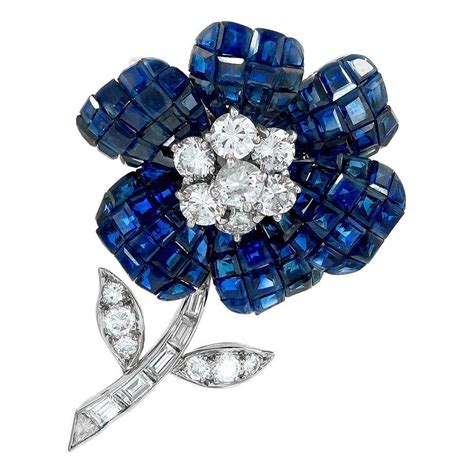 van cleef brooches and pins for sale at 1stdibs
