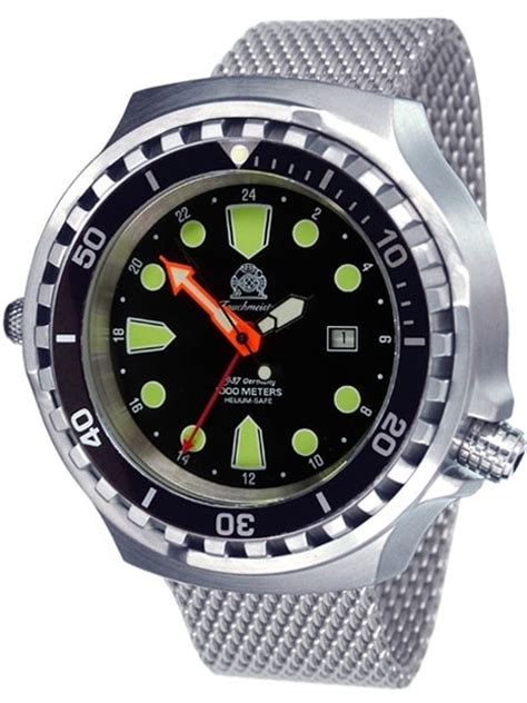 tauchmeister automatic  dive   mm case size