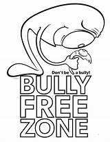 Bullying Coloring Pages Cartoon Anti Bully Colouring Kids Worksheets Printable Clipart Stop Poster Sheets Bullies Cliparts Posters Zone School Draw sketch template