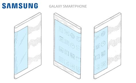 samsung patents flexible double sided screen