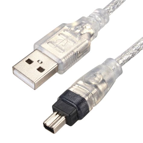 mft usb  male   pin ieee  cable firewire lead adapter converter ebay