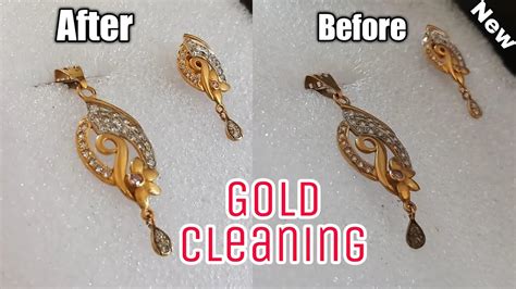 clean gold jewelry  home youtube