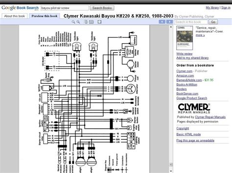 kawasaki bayou klf wiring diagram wiring diagram pictures