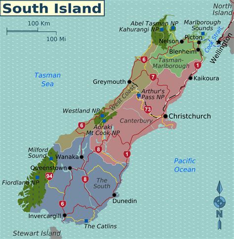 nz south island south island  zealand holidays