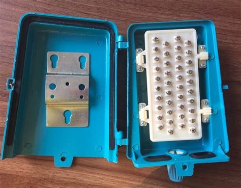 outdoor telephone terminal box  pairs screw type waterproof aluminum wiring box