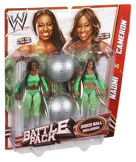 Wwe Battle Pack Series 24 Cameron And Naomi Action Figure