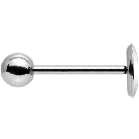 Stainless Steel Floral Pink Fuck Barbell Tongue Ring