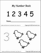 Preschool Number Printable Numbers Book Books Booklets Printables Mini Kindergarten Worksheets Math Learning Kids Booklet Pre Abcteach Early Activities Childhood sketch template
