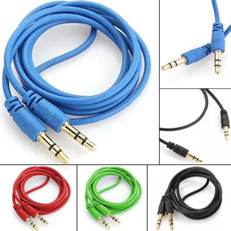 mm jack  jack aux auxiliary cable audio stereo  pc car mobile
