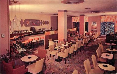 Chrome 1960 S Pc Harlequin Cocktail Lounge Bar Erie Pa Mid Century