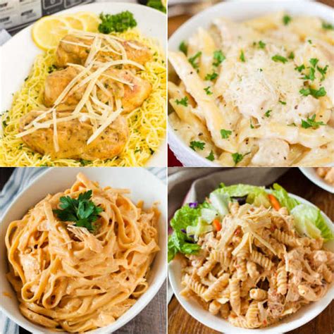 chicken  pasta recipes easy weeknight dinner ideas