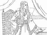 Coloring Pages Colouring Thrones Game Cersei Adult Lannister Print Book Drawings Jaime Books Choose Board Games Printable sketch template