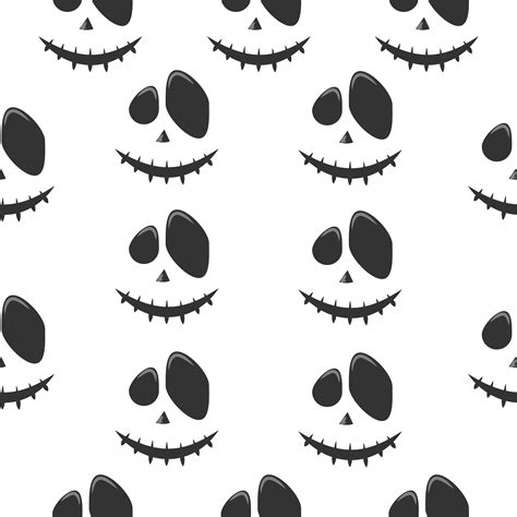 ghost  pumpkin halloween face pattern  vector art  vecteezy