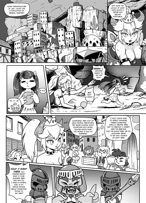 Pencils Bowsette Saga Vol 1 Mario Bros Porn Comics