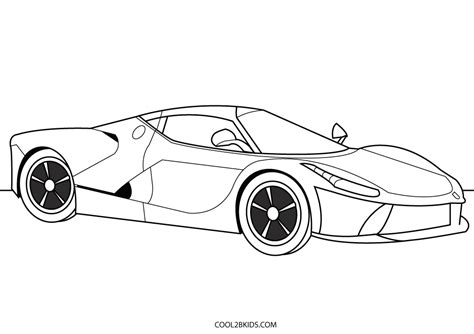 printable car coloring pages