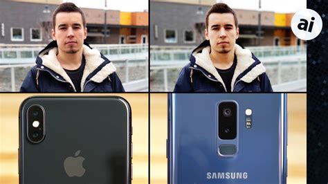 Watch: iPhone X vs. Galaxy S9  cameras compared