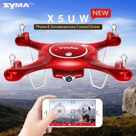 quadcopter syma xuw newest drone  wifi camera hd p real time transmission fpv  ch