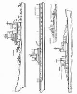 Coloring Battleship Armed Pressed Honkingdonkey sketch template