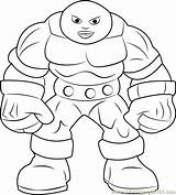 Juggernaut Coloring Pages Coloringpages101 Squad Hero Super Show Color Cartoon sketch template