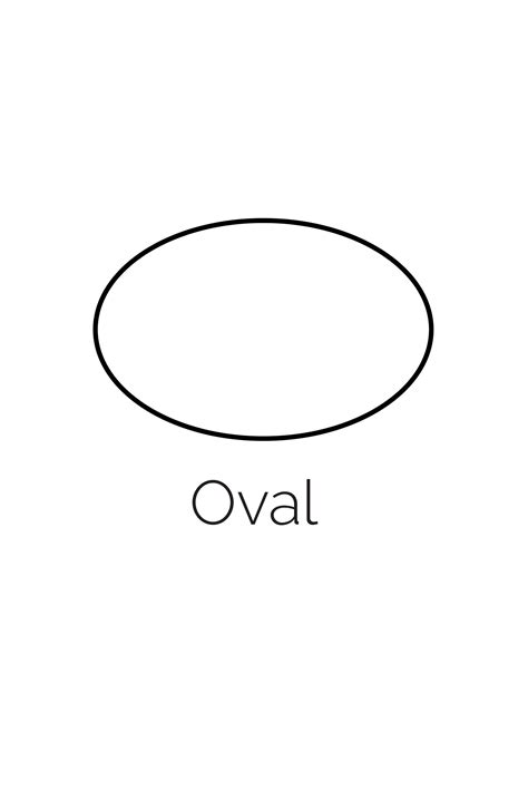 oval shapes  print