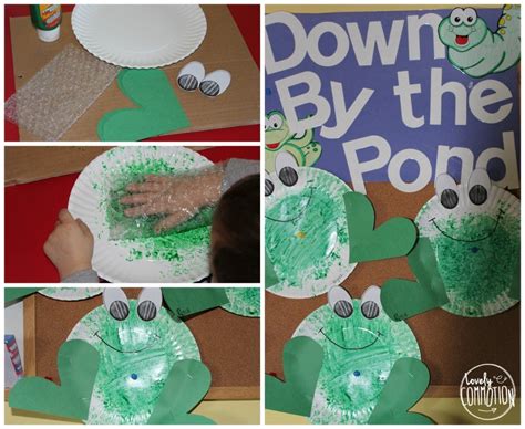 frog crafts preschool ideas  pinterest bug crafts