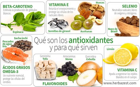 qué son los antioxidantes y para qué sirven herbazest