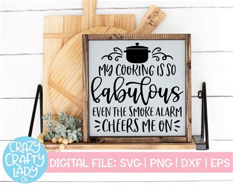 Funny Kitchen Svg Bundle Sassy Cut File Home Decor Saying Etsy