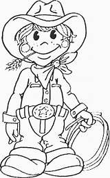 Cowboy Coloring Pages Print Percussion So sketch template