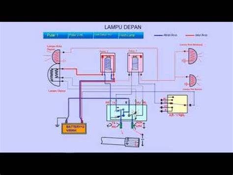 wiring diagram headlight youtube