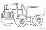 Lkw Lastwagen Ausmalbild sketch template