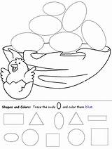 Oval Shape Shapes Worksheet Preschool Printable Worksheets Ovals Kindergarten Activities Trace Color Ws Tracing Recognition Coloring Colors Find Eggs Learning sketch template